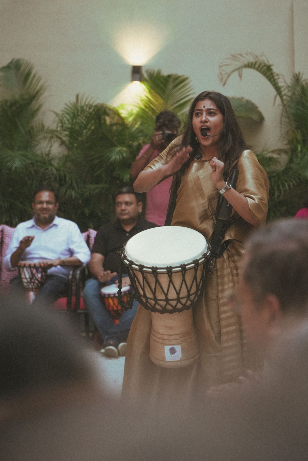 Marga drum circle moment 7